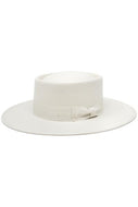 Vida Wide Brim Hat- Ivory Wool