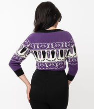 Load image into Gallery viewer, Coffins and Cats Fair Isle Marnie Sweater
