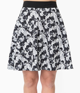 Horror Icon Briella Flair Skirt