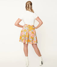 Load image into Gallery viewer, 70’s Retro Daisy Sweet Talk Skirt
