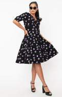 Cat and Tombstone Delores Dress