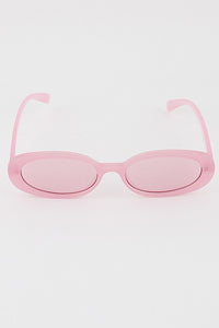90's Retro Oval Sunglasses
