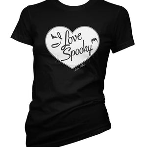 "I Love Spooky" Heart Women's Tee