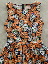 Load image into Gallery viewer, Glow in the Dark Jack-o-Lanterns Dress
