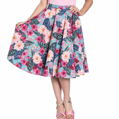 hell bunny lotus skirt