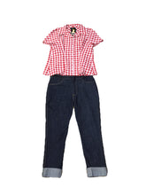Load image into Gallery viewer, Barbie Red Gingham Picnic Blouse
