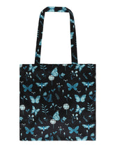 Load image into Gallery viewer, Midnight Butterfly Tote Bag
