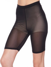 Load image into Gallery viewer, Black Mesh Bike Shorts
