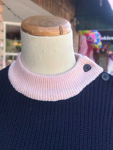 Load image into Gallery viewer, Navy and Pink Sweater
