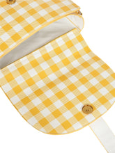 Load image into Gallery viewer, Lydia Gingham Lemon Purse
