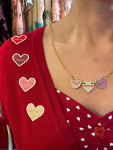 Load image into Gallery viewer, Leather Candy Heart Necklace

