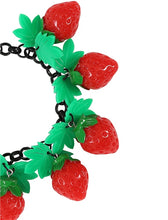 Load image into Gallery viewer, Mini Strawberries Bracelet
