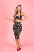 Load image into Gallery viewer, Bettina Parrot Paradise Pencil Skirt
