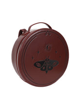Load image into Gallery viewer, Midnight Moth Backpack Purse
