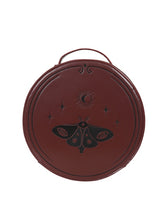 Load image into Gallery viewer, Midnight Moth Backpack Purse
