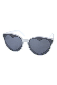 Heart Inner Lens Cutout Sunglasses