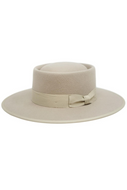 Vida Wide Brim Hat- Tan Wool