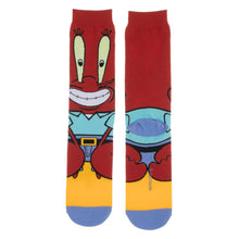 Load image into Gallery viewer, Mr. Krabbs Character Socks

