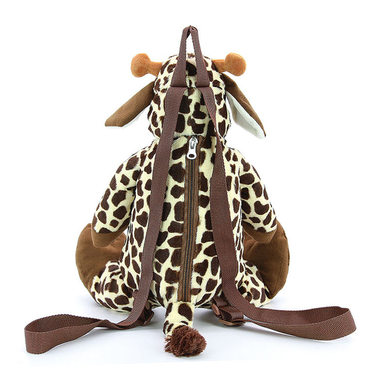 giraffe mini backpack Giraffe Fuzzy Friend Mini Backpack – Pink House Boutique