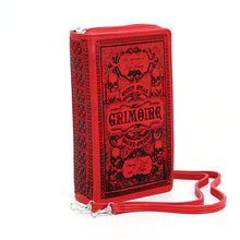 Load image into Gallery viewer, Grimoire Book Crossbody Purse
