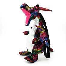 Load image into Gallery viewer, Rainbow Dragon Plush Mini Backpack
