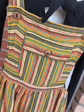 Load image into Gallery viewer, Yellow Striped Overalls
