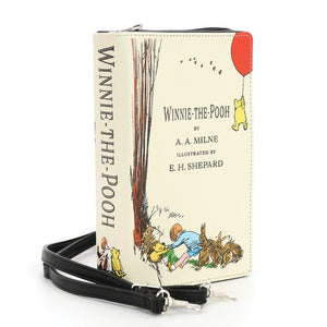 Winnie The Pooh Book Crossbody Purse