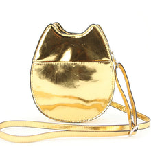 Load image into Gallery viewer, Gold Lucky Cat Cross Body Purse
