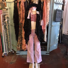 Load image into Gallery viewer, Vintage Wash Powder Pink Corduroy Pants
