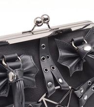 Load image into Gallery viewer, Pentagram Harness Kisslock Bow Purse
