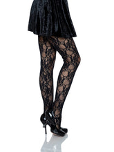 Load image into Gallery viewer, Floral Lace Net Tights
