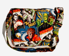 Load image into Gallery viewer, Universal Monsters Messenger Bag
