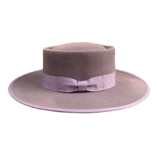 Load image into Gallery viewer, Vida Wide Brim Hat- Lavender Wool
