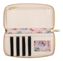 Load image into Gallery viewer, Disney Villains Pastel Flames All Over Print Zip Around Wallet
