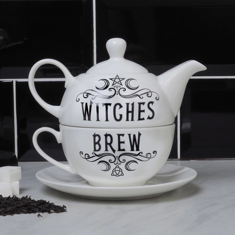 Crescent Witches Brew Tea For One Gift Set