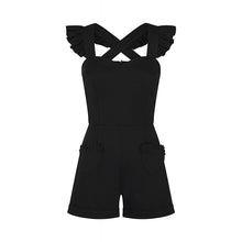 Load image into Gallery viewer, Lisa Black Playsuit
