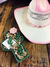 Load image into Gallery viewer, Pink Dusted Cowboy Hat
