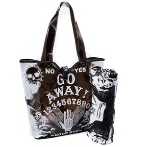 Go Away Ouija PVC Beach Tote