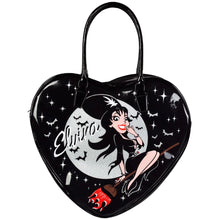 Load image into Gallery viewer, Elvira Bewitched XL Heart Purse

