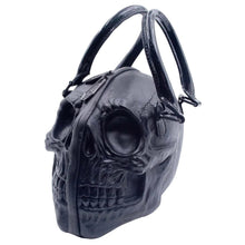 Load image into Gallery viewer, Black Skull Purse
