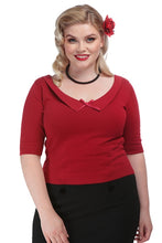 Load image into Gallery viewer, Burgundy Babette Jumper
