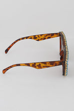 Load image into Gallery viewer, Bling Crystal Lined Statement Sunglasses- More Colors Available!
