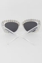 Load image into Gallery viewer, Luxury Bejeweled Cat Eye Sunglasses- More Colors Available!
