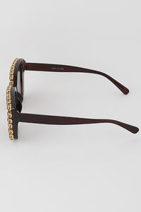 Luxury Bejeweled Cat Eye Sunglasses- More Colors Available!