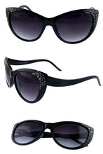 Load image into Gallery viewer, Blingy Mod Cat Eye Sunglasses
