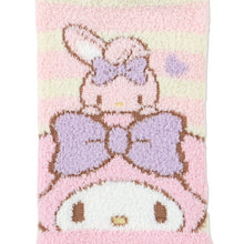 Load image into Gallery viewer, My Melody Pink and Cream Striped Socks
