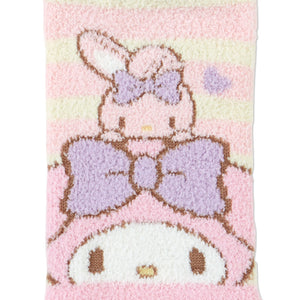 My Melody Pink and Cream Striped Socks