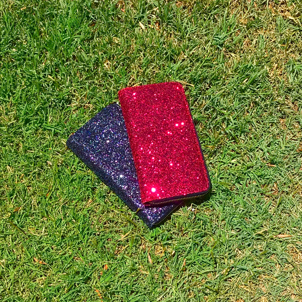 Glitter Checkbook Wallet