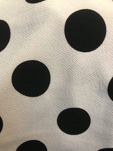 Load image into Gallery viewer, White and Black Polka Dot Wiggle Skirt- Size Medium LAST ONE!
