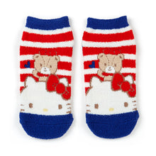 Load image into Gallery viewer, Hello Kitty Blue and Red Striped Socks
